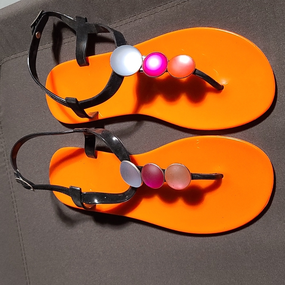 Flat summer sandals